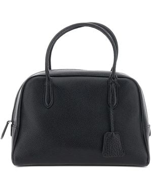 NOTHING WRITTEN Kate Leather Tote Bag - Black