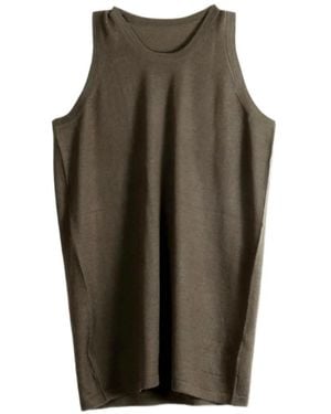 Frenckenberger Fine-Knit Tank Top - Green