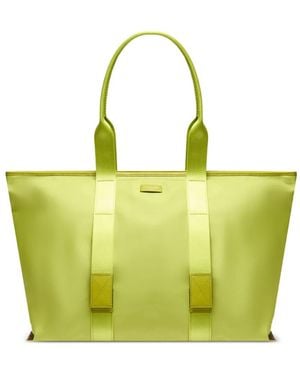 Lancel Large Mistral Rollable Zip Tote Bag - Yellow
