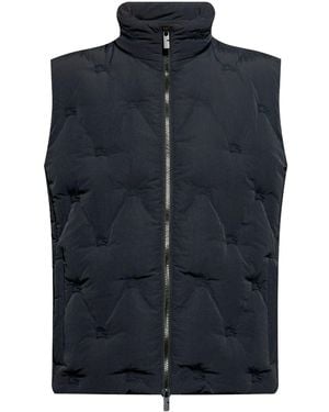 Burberry Quilted Vest - Blue