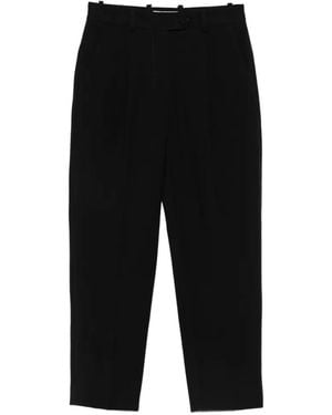 Circolo 1901 Pleated cropped trousers - Schwarz