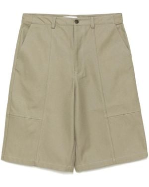 Maison Kitsuné Embroidered Logo Short - Natural