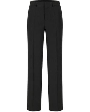 Iceberg Pressed-Crease Pants - Black