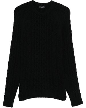 Hōsio Jersey con cuello redondo - Negro