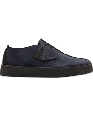 Clarks Trek Cup /Suede" Desert Boots - Nero