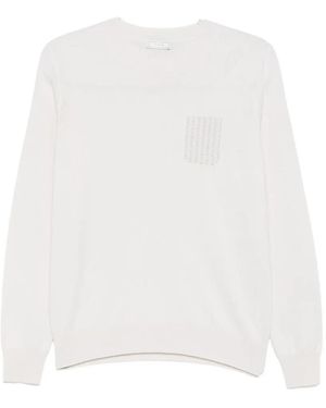 Peserico Long-Sleeves Sweater - White