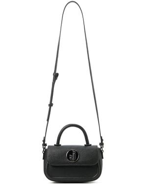 Iceberg Logo-Plaque Cross-Body Bag - White