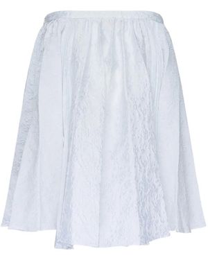 ShuShu/Tong Pleated Midi Skirt - White
