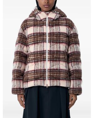 Moncler Cervi Short Down Jacket - Red