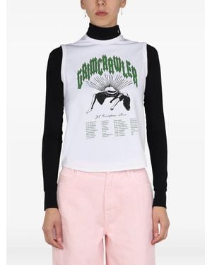 Raf Simons Sleeveless Tank Top - White