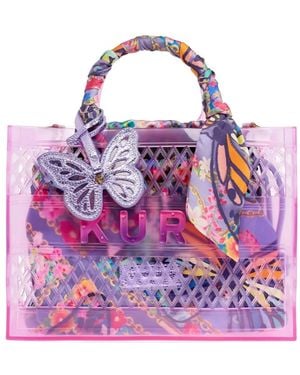 Kurt Geiger Small Jelly Tote Bag - Purple