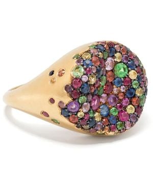 Nada Ghazal Bague En 18Ct Sertie De Saphir - Métallisé