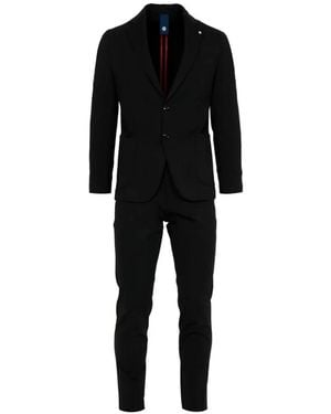 Bharnaba Two-Button Akitanero Jacket - Black