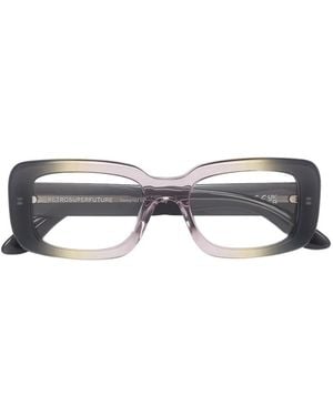 Retrosuperfuture Lunettes De Vue Rectangulaires Numero 148 - Blanc