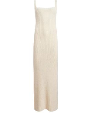 KHAITE Lex Maxi Dress - White