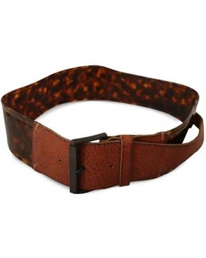 Ermanno Scervino Leather Belt - Brown