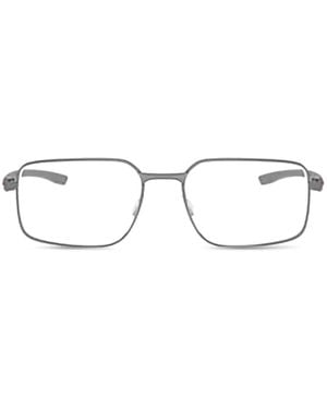 Tag Heuer Rectangle-Frame Glasses - White