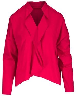 Zero + Maria Cornejo Blusa Fin Gaban - Rosa