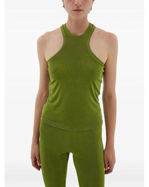 Miista Racer-Back Tank Top - Green