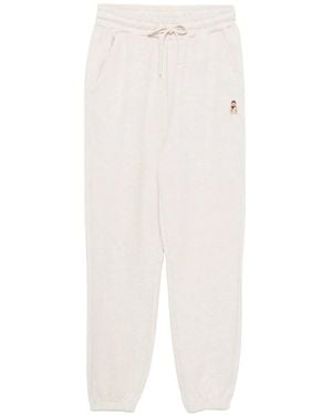 Chocoolate Jogginghose Mit Logo-Stickerei - Weiß