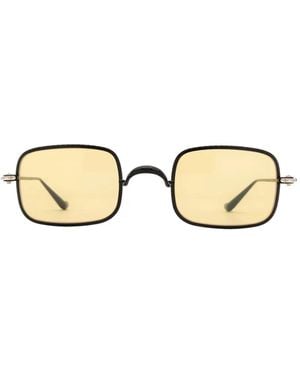 Chrome Hearts Lunettes De Soleil Slot Two À Monture Rectangulaire - Métallisé