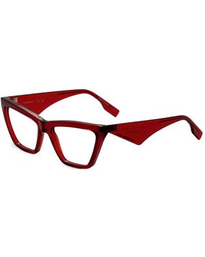 KARL LAGERFELD Lunettes De Vue À Monture Géométrique - Red