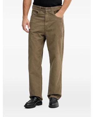 ARMANI EXCHANGE Corduroy Trousers - Natural