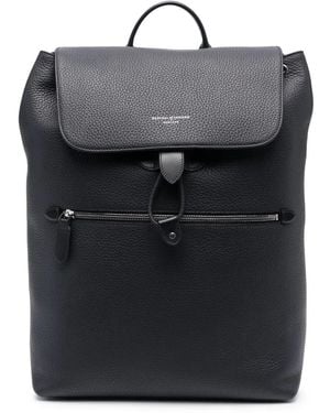 Aspinal of London Mochila Reporter Granulada - Negro