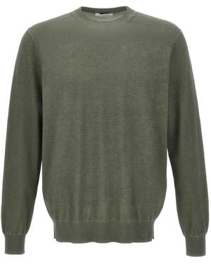 Kangra Crew-Neck Long-Sleeve Jumper - Green
