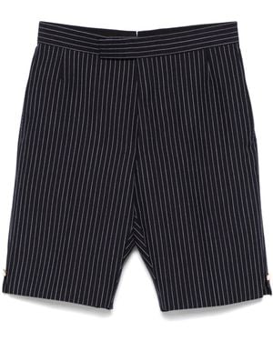 Thom Browne Pinstriped Shorts - Blue