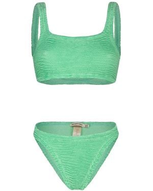 Paramidonna Emily Textured Swimsuit - Green