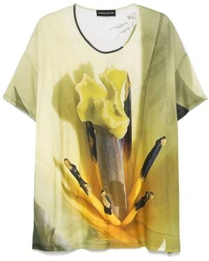 BARBARA BOLOGNA Printed T-Shirt - Yellow