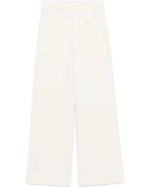 Semicouture Palazzo Trousers - White