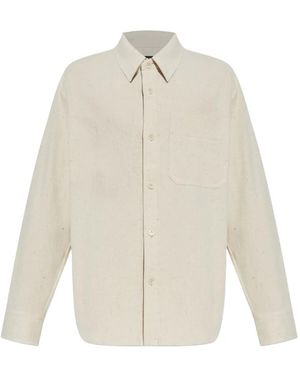 A.P.C. Cotton Button-Up Shirt - White