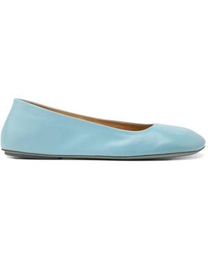 Marsèll Bama Ballerinas Aus Kalbsleder - Blau