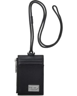 DIESEL Multi-Pockets Badge Holder - Black