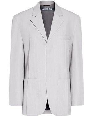 Jacquemus La Veste H'Homme Blazer - Grey
