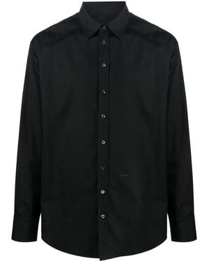DSquared² Essential Button-Up Shirt For - Black