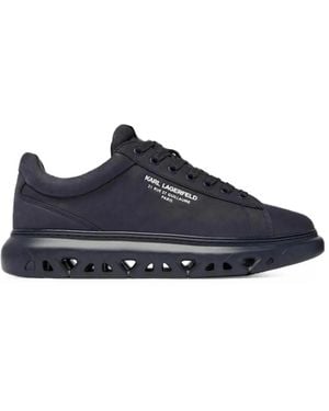 KARL LAGERFELD Kapri Kite Lace-Up Trainers - Blue