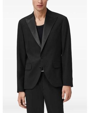 AllSaints Germain Single-Breasted Blazer - Black