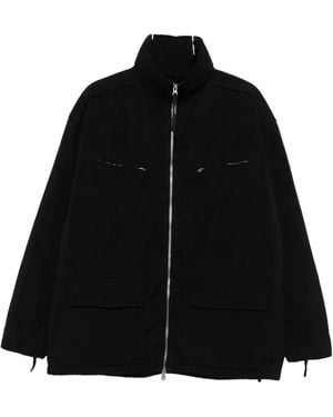 Aspesi Zip-Up Jacket - Black