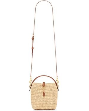 Saint Laurent Mini LE 37 Beuteltasche - Mettallic