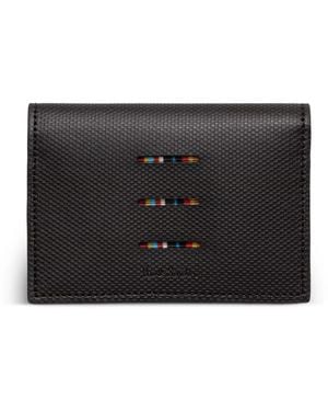 Paul Smith Striped Cardholder - Black