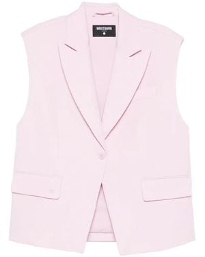 WRSTBHVR Chaleco Con Cremallera - Rosa