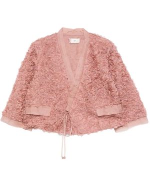 Hui Milano Daffodil Drawstring-Fastening Jacket - Pink