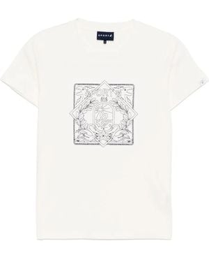 SPORT b. by agnès b. スワン エンブロイダリーtシャツ - ホワイト