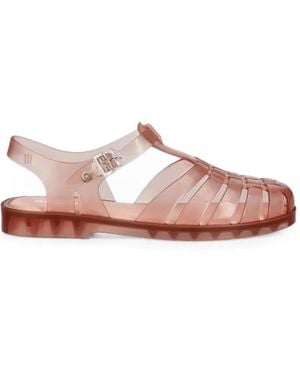 Melissa Possession Cage-Style Buckled Sandals - Pink