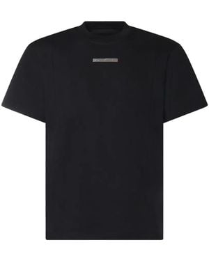 HELIOT EMIL Panelled T-Shirt - Black