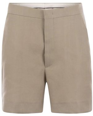 Tagliatore ウェルトポケット テーラードショーツ - グレー