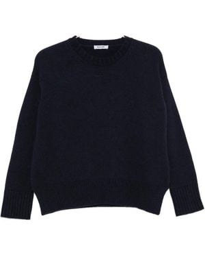 Base London Crew-Neck Sweater - Blue